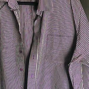 Horst dress shirt in purple green colour, unlikely colours work nicely